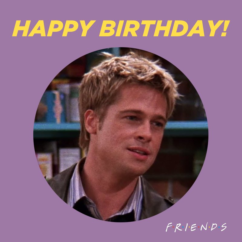 Happy Birthday Brad Pitt! 