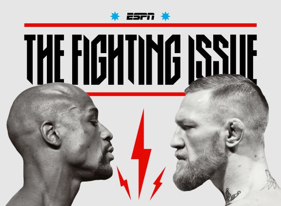 ESPNFrontRow's tweet photo. .@danrafaelespn and @bokamotoESPN take you inside #ESPNTheMag's "Tale of the Tape" for #MayweatherMcGregor https://t.co/pZrp0vFM7P https://t.co/fuDaHu6Sph