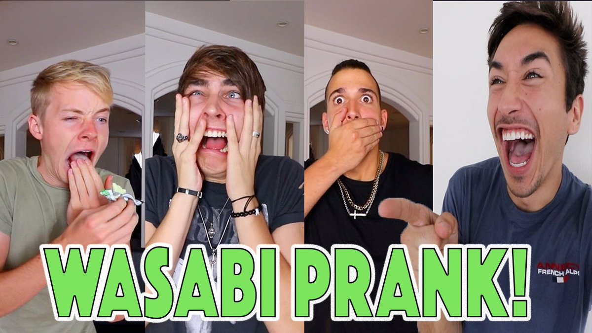 BrennenTaylor's tweet image. RETWEET IF YOU SEE SOMEONE U LIKE IN THE THUMBNAIL 

WASABI PRANK (EXTREMELY HOT) *THEY FREAKED OUT*

youtu.be/xgCClRRbE6o

Giveit a like