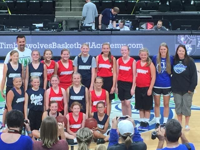 Fun times playing before the Lynx! <a href="/laker_events/">Lakeview Lakers</a>