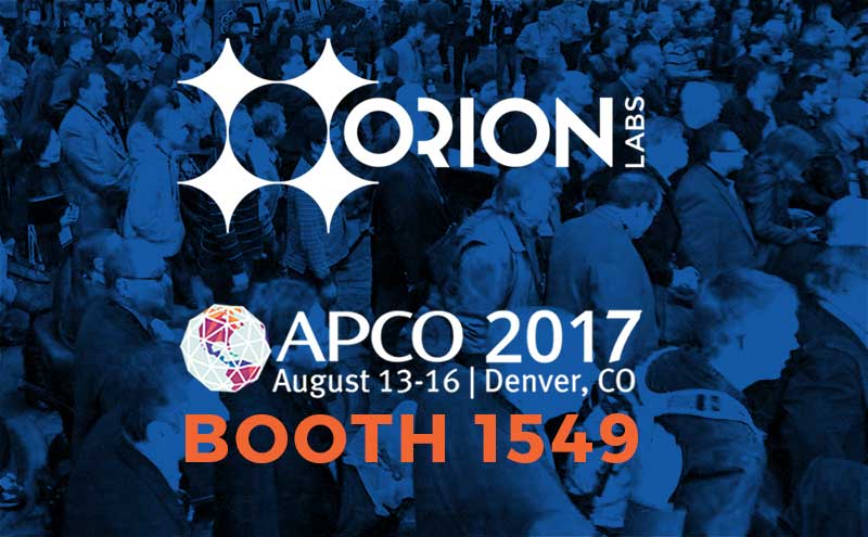 OrionLabs's tweet image. There are just two days until APCO 2017! Stop by booth 1549 to discuss the future of #voiceinterfaces.