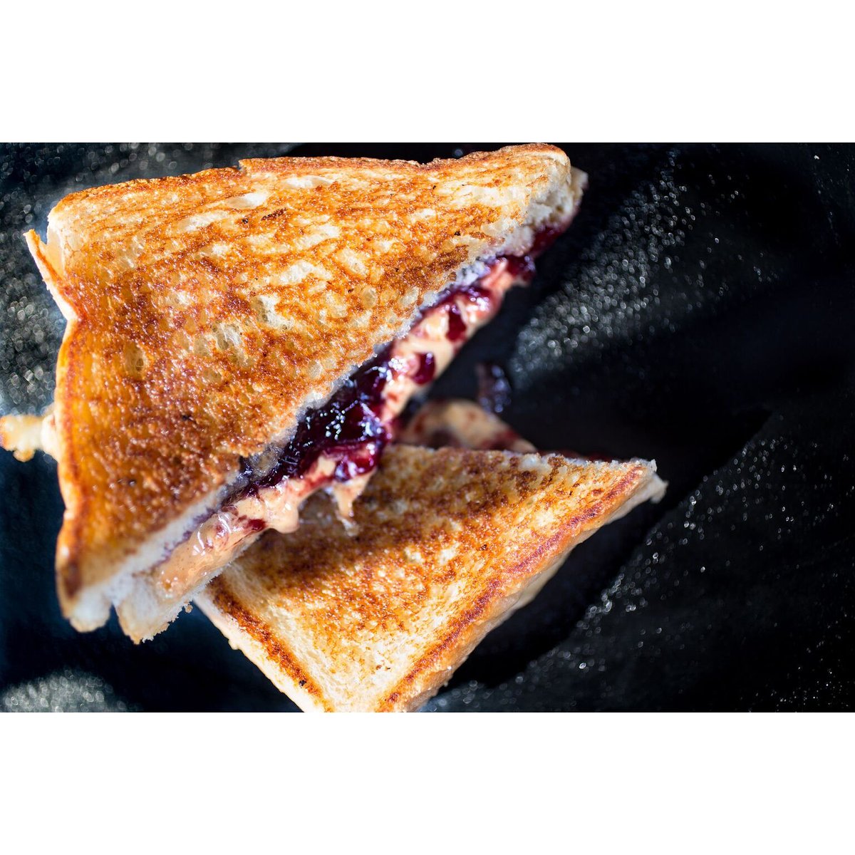 We want to formally introduce you to one of the members of our food family. Grilled peanut butter and jelly!! $5!!! Served until midnight!