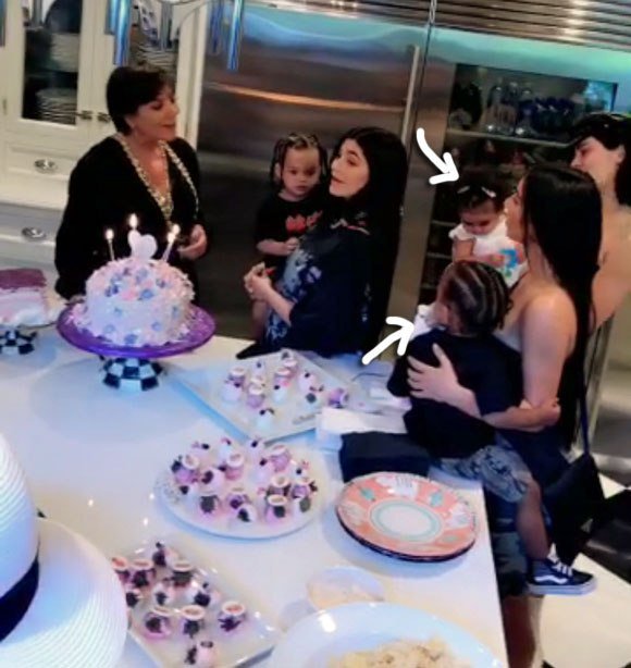 Saint West & Dream Kardashian Sing Auntie Kylie Jenner A Happy Birthday WATCH!  