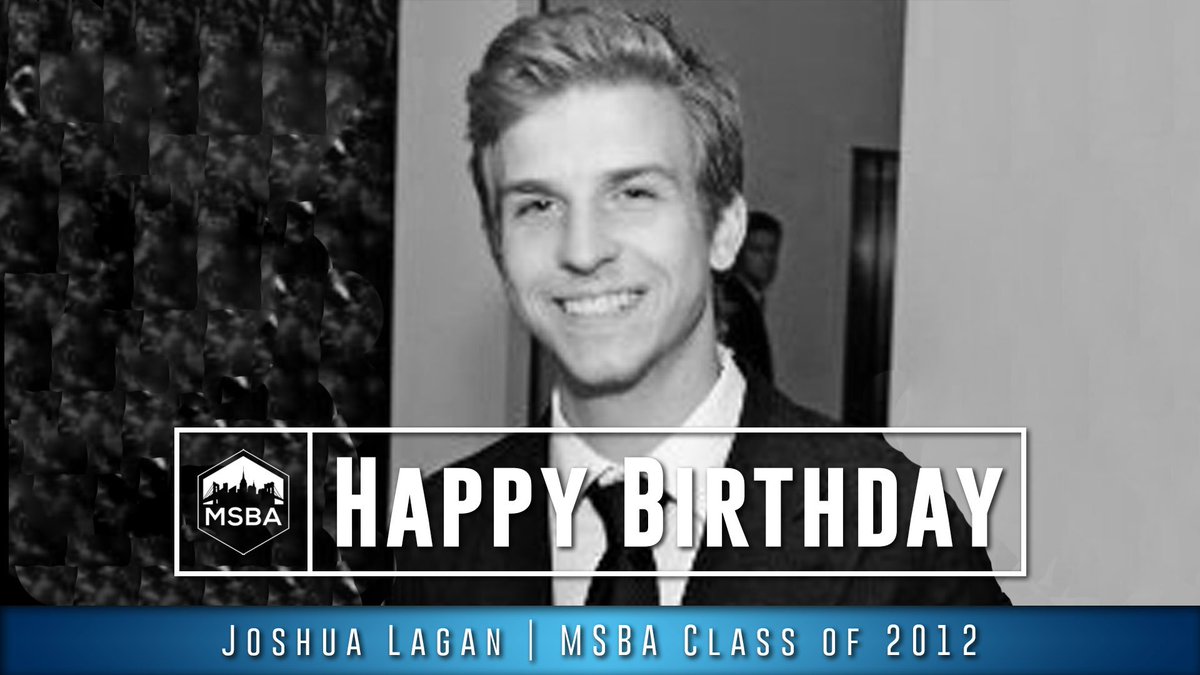 goMSBA's tweet photo. Happy Birthday to #MSBA12 alum @joshualagan!
Learn more about Josh’s MSBA Experience: https://t.co/CA24eQuFEo https://t.co/xVNVszUw3U