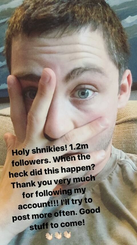 LogandraPoland's tweet photo. #NewPhoto| Logan Lerman on Instagram Stories. https://t.co/mKzg69UYzA