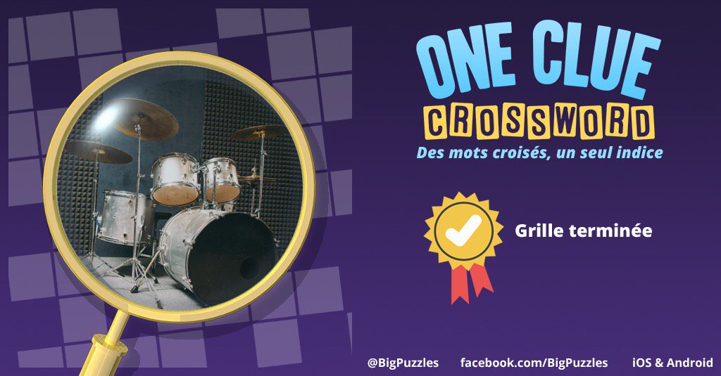J'ai terminé une grille de mots croisés dans One Clue Crossword.
onecluecrossword.com #OneClueCrossword