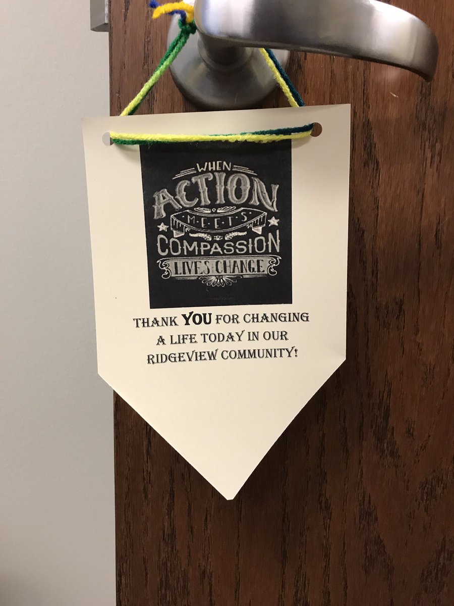 DrMillsAP's tweet photo. Great first week! Thanks @CLCRidgeview community for the warm welcome.❤️@opieblackwell https://t.co/9Yodt4P2aG
