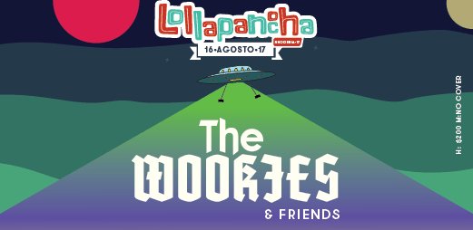 ⚡️ El #Lollapanocha esta llegando. ⚡️ @thewookies & Friends ⚡️ 16 de agosto #Rhdesia4Ever H $200 M #NoCover