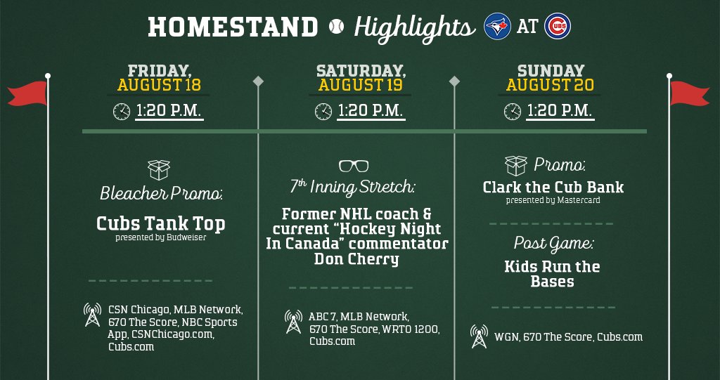 Cubs 7th Inning Stretch Schedule 2027