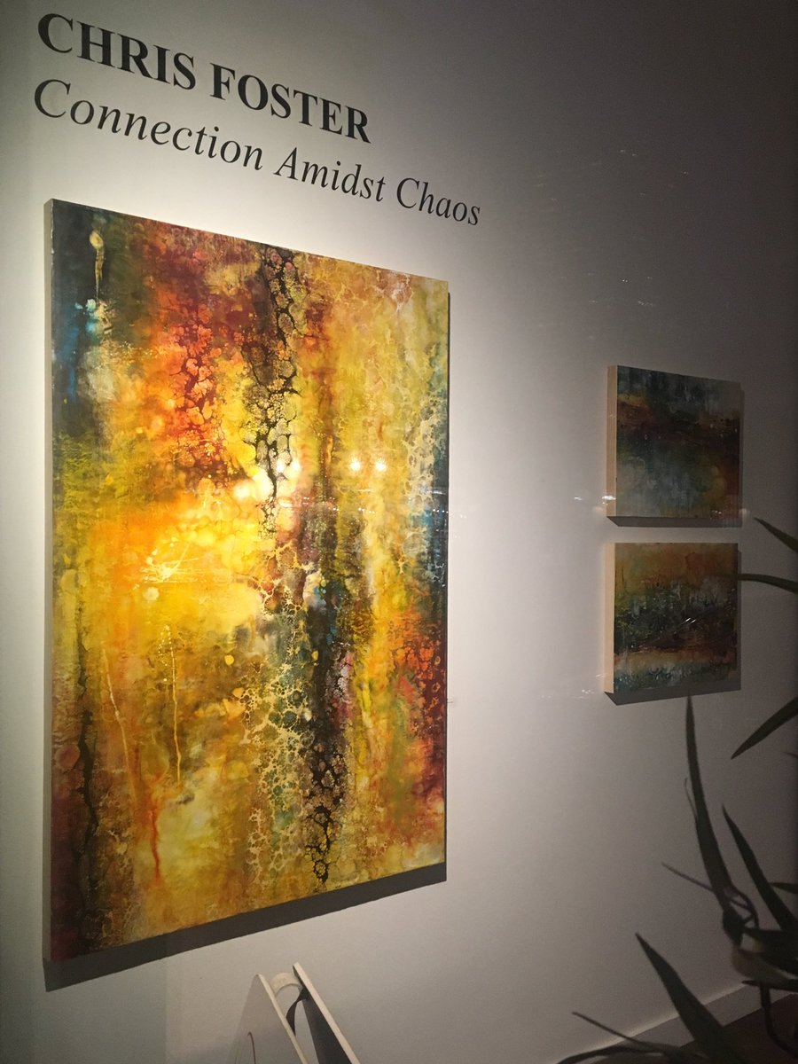 The view from outside the #gallery at night.  Posthumous Surrender as part of Chris Foster's feature #exhibit this month!  #contemporaryart