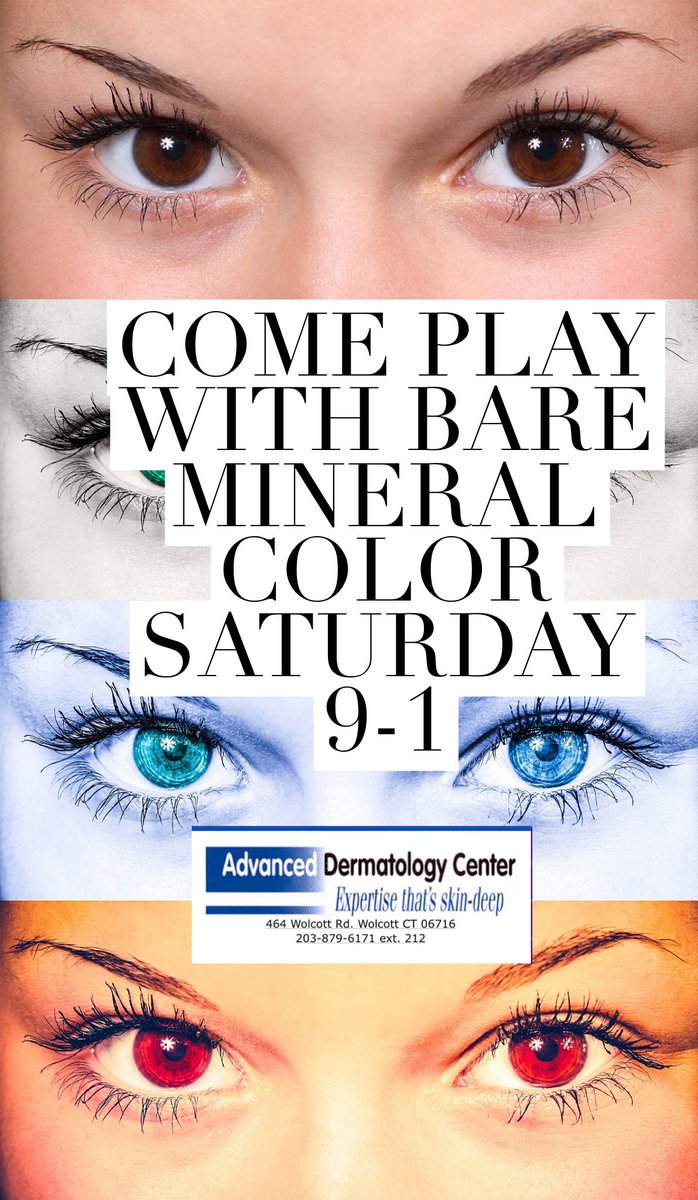 CarolJurzyk's tweet photo. Free necklace with a $50 bare Mineral purchase tomorrow at Advanced Dermatology https://t.co/wKp1CEFDnE