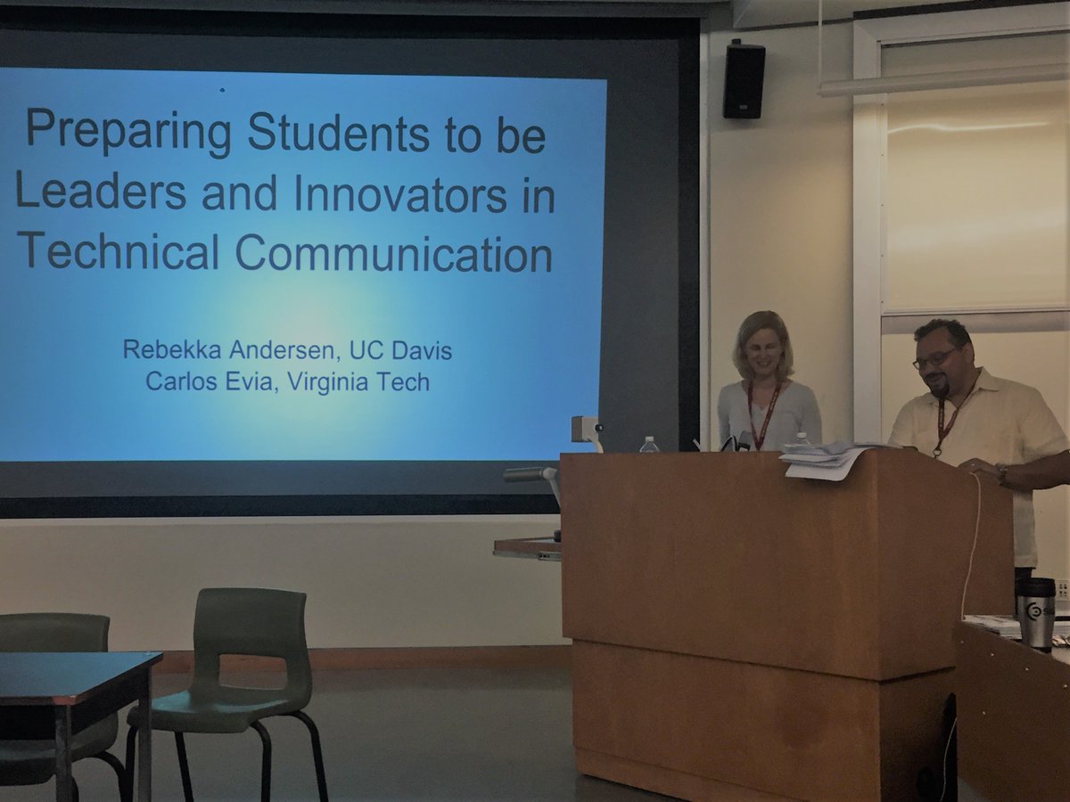 KeithIXIASOFT's tweet image. @RebekkaUCD and @carlosevia bringing together academia and business to educate tomorrow&apos;s #techcomm leaders #sigdoc17