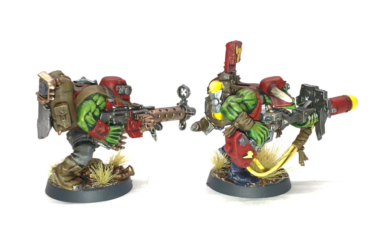 blazoncek's tweet photo. And heavy support. 😜 #New40k #orks #shadowwararmageddon https://t.co/fAk6dW9Pqb