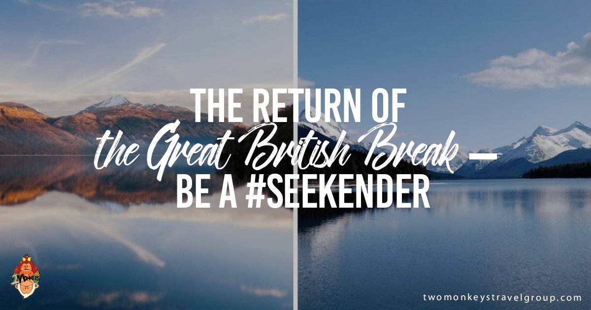 MoveTheJourney's tweet photo. The Return of the Great British Break - Be a #Seekender
https://t.co/uzWma4IaCw https://t.co/e9V4SBNiTq