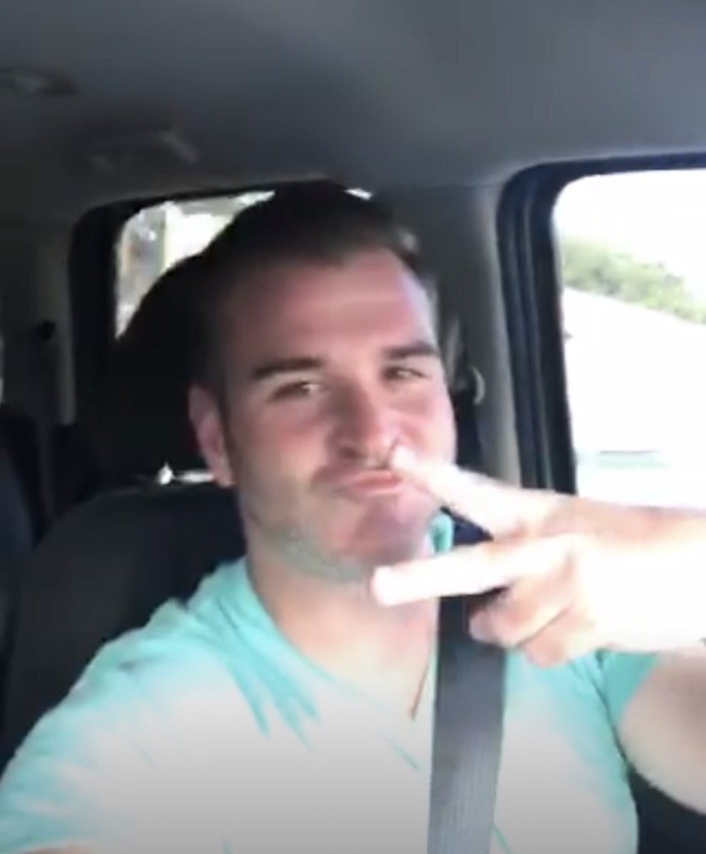 Some may see deuces...but I see Chad blowing me a kiss!! 💋❤️🤷🏻‍♀️😂 #dimplesfordays #ayersarmy <a href="/ayerscg497/">Chad Ayers</a> Love ya Chad!! ❤️❤️