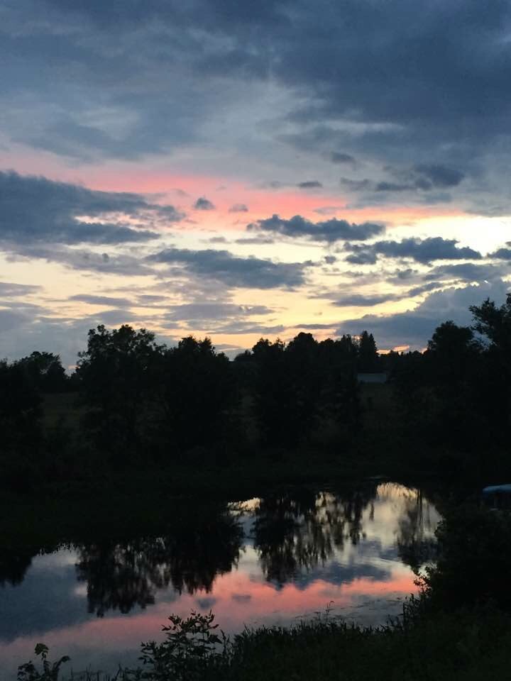 #sunsetinontario😎