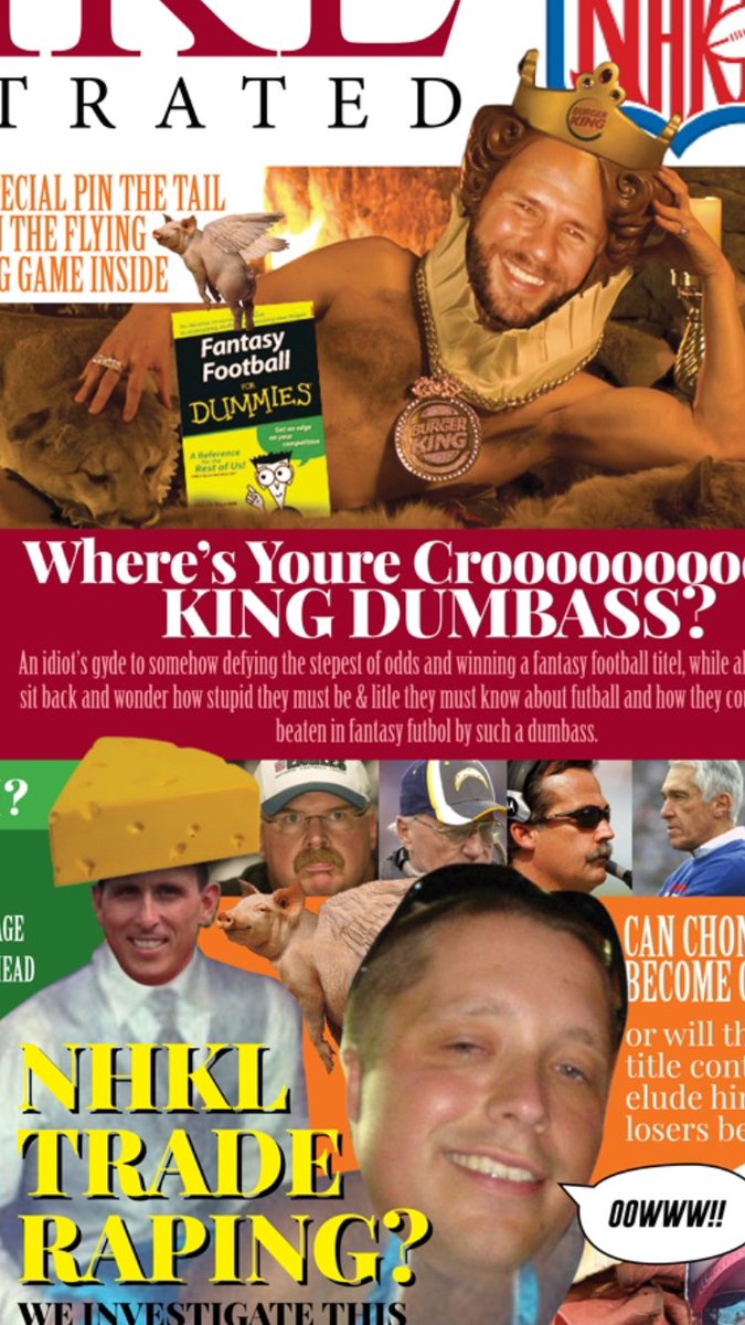SiennaHoosier's tweet photo. #16 on #nhkl30for30 DumbassWhoTrades becomes Dumbass and wins 1st title. #kingdumbass #blindsquirrel #>thanSchefty #=toLuckles #pigsflew https://t.co/R96yjDgzAJ