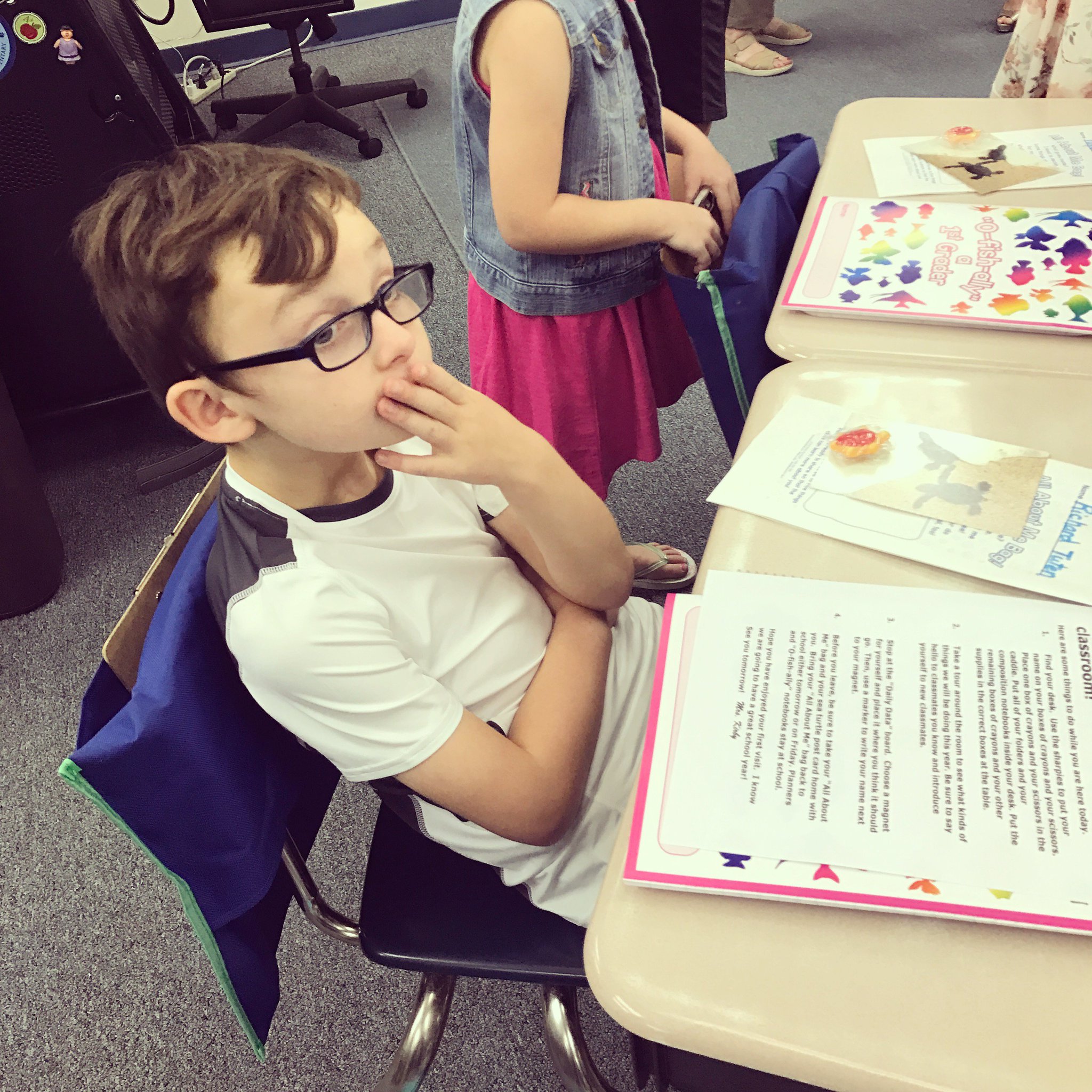 Tera Tuten On Twitter 1st Grade Orientation Richie S