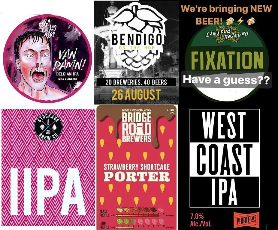 Special beers from @PirateLifeBeer, <a href="/OldWivesAles/">Old Wives Ales</a>, <a href="/NakedNed/">Bridge Road Brewers</a>, @fixationbrewing and <a href="/stockadebrewco/">Stockade Brew Co.</a> at <a href="/BendigoOnTheHop/">Bendigo On The Hop</a>. <a href="/BendigoBeer/">Bendigo Beer</a> #djrxr6
