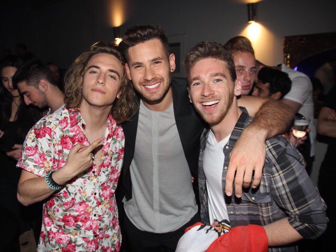 upTrentDaily's tweet photo. @imriziv share photo with Nathan and @ManelNMusic taken in May 🇪🇸🇮🇱🇦🇹 #TeamBolus #Eurovision #NathanTrent https://t.co/ia6t4nROOV