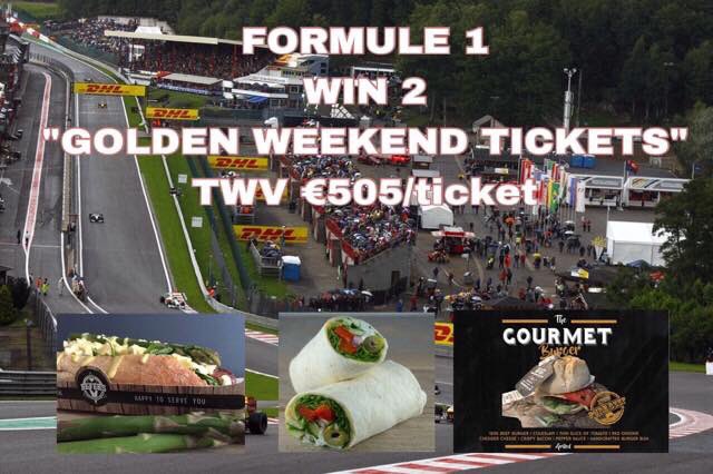 JaakFrancken's tweet photo. Volg #EventsCateringBevers op Facebook en doe mee @ deze unieke F1 WIN actie: "golden duo weekend ticket" https://t.co/3aqjEipA5d