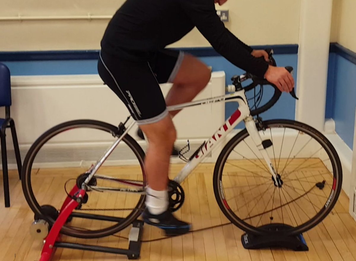 Pre and post bike fit. Limited by bike geometry although improved position and comfort