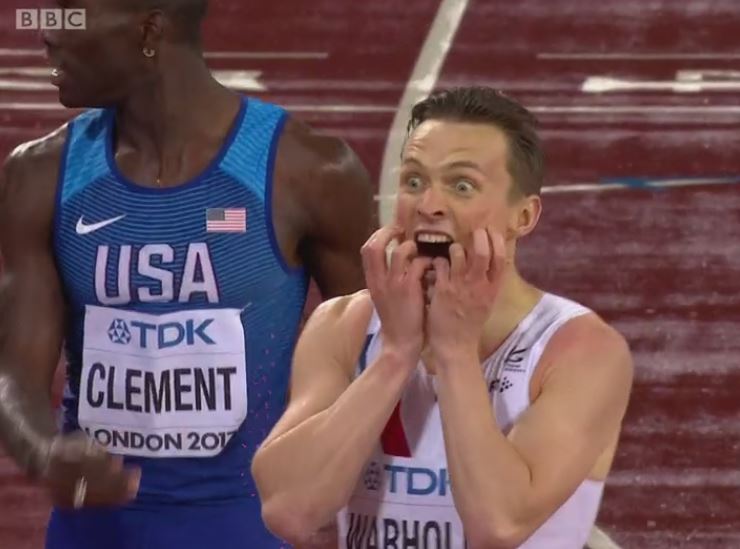 When you realise you're a world champion.

Congrats, Karsten Warholm.

bbc.in/2uo1x6U #London2017 #bbcathletics