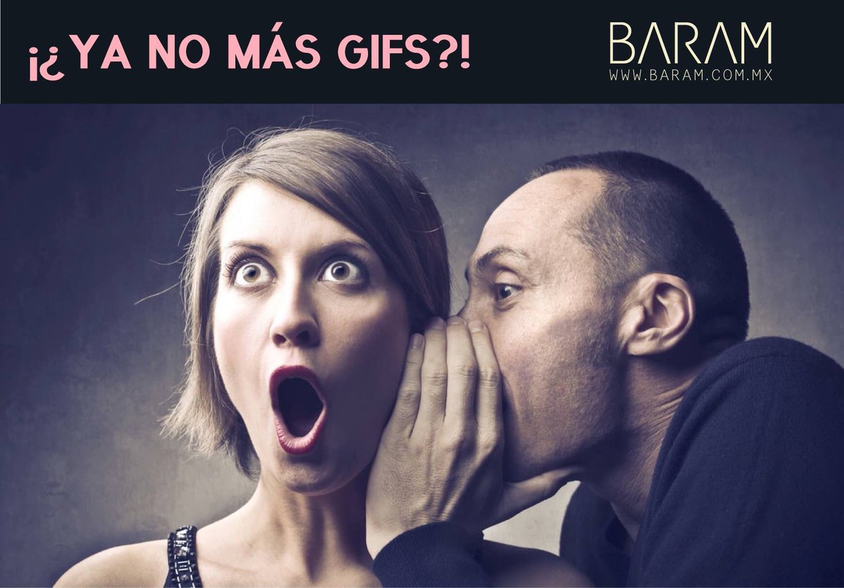 BaramMx's tweet photo. 😱🚨¡Amamos los GIFS! ¿Y la neta quién no? pero tal vez nos anda gustando más esta nueva tendencia ¿Qué opinas?👉https://t.co/8bFk1fsBzA https://t.co/xWiRkEjtPc