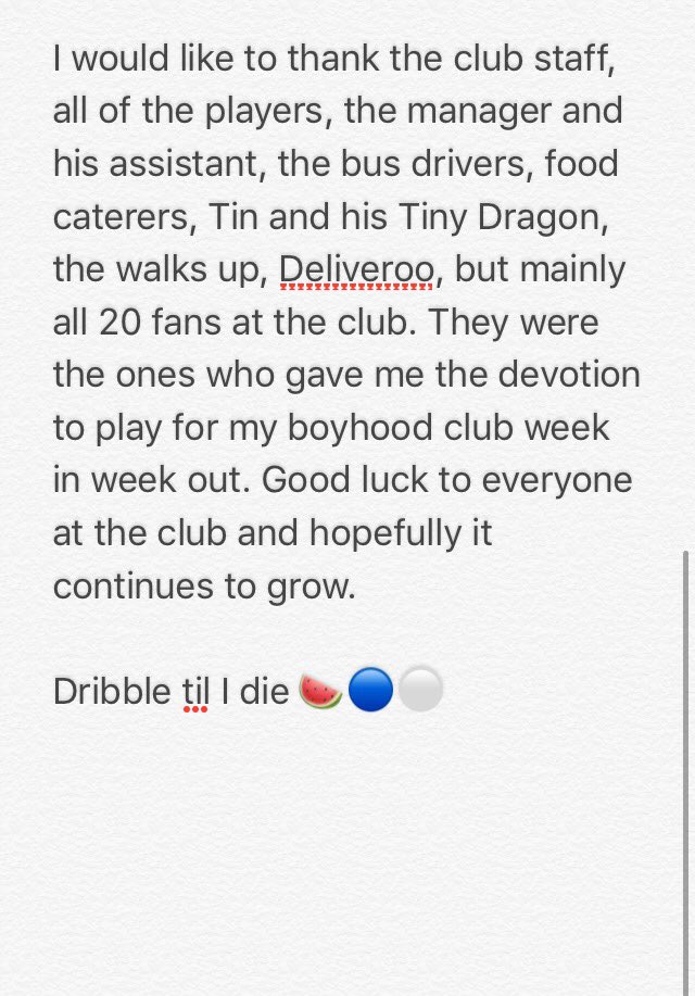 OfficialDSFC's tweet photo. Statement from defender, Cameron Gould, on his future with the club... #DSFC https://t.co/ZXWVcDvri7