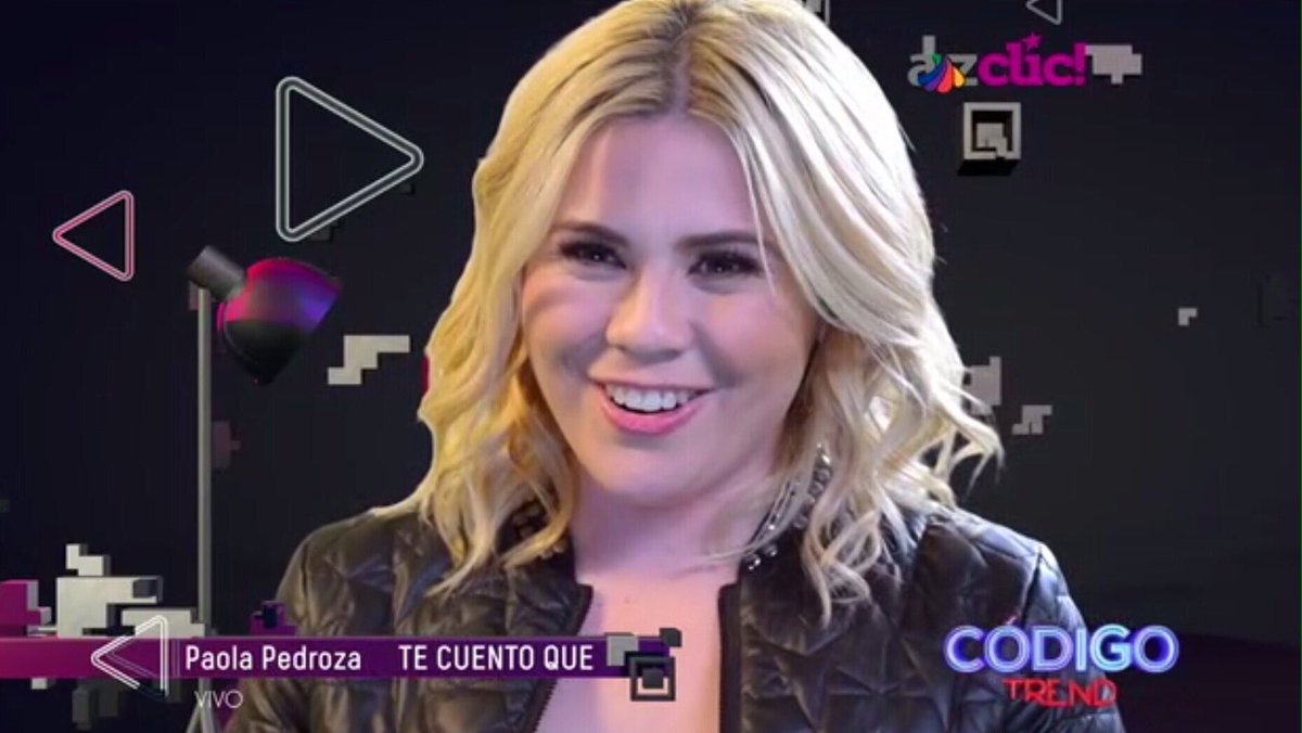 dislexfamily's tweet photo. Aquí echando el chisme con @PedrozaPaola 💁 #tecuentoque #codigotrend @AZClicTV https://t.co/SSSndd8532