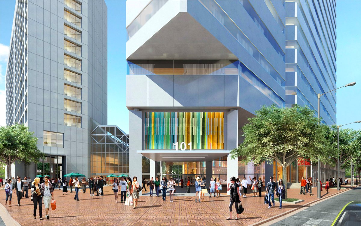 Major renovations are underway at 101 N. Tryon. Learn what's in store for this #CBD building from <a href="/theobserver/">The Charlotte Observer</a>: bit.ly/2uqkiuE #CRE
