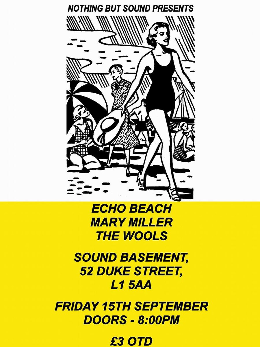 LIVERPOOL HEADLINE SHOW
W/ <a href="/marymillersound/">mary miller 🤍💛✨</a> &amp; <a href="/thewoolsband/">the wools</a> 15/09 ✨

3 🐙 OTD - don't miss this!