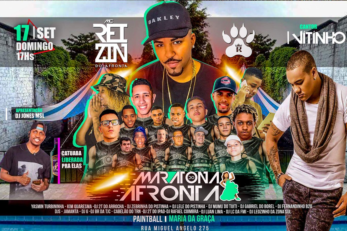 PENSA NUN EXERCITO PESADO !!
CHAMAAAAAAA FIOOO CHAMA 👊👊👊
17 DE SETEMBRO PORRAAADA SECAAAAAAAAAAAAAA 👊
#MCREIZIN #MARATONADOAFRONTA 💃