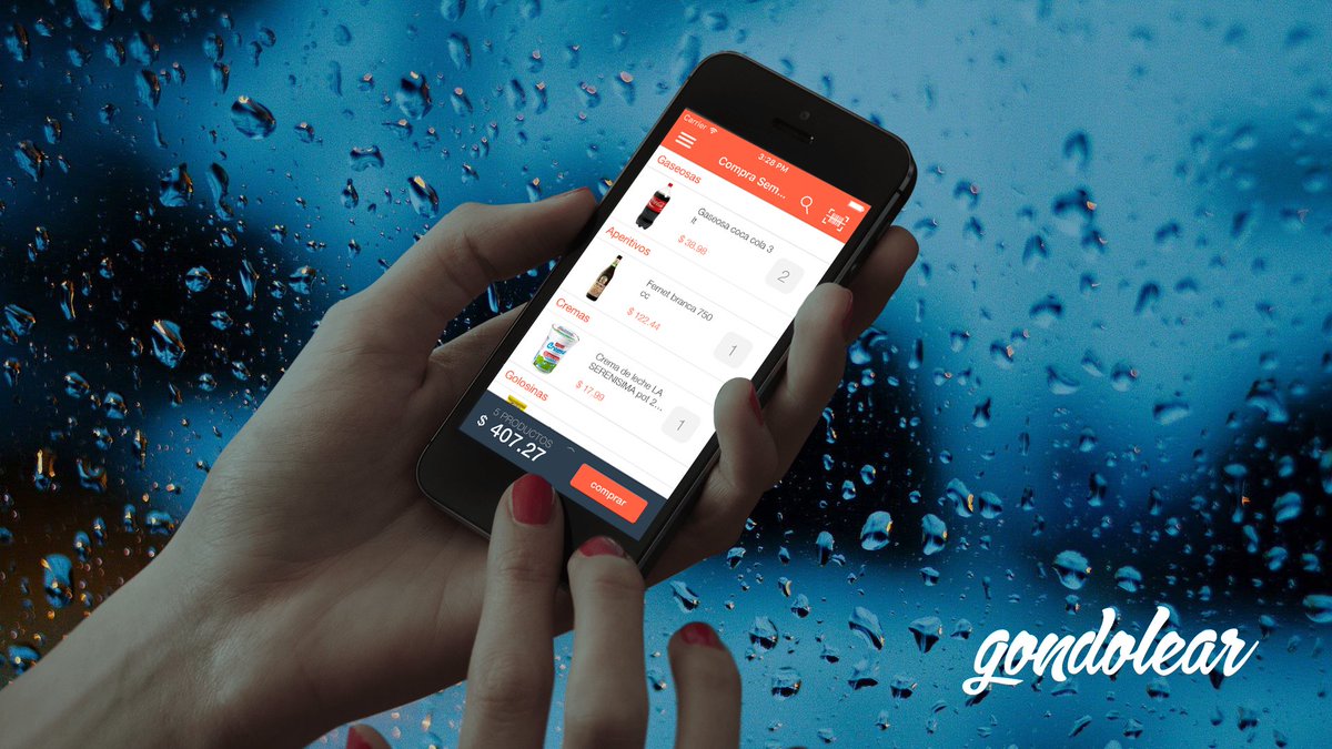 gondolear's tweet photo. #GondolearEsServicio viernes y sábado, lluvia en Buenos Aires... ¿y vas a ir al super? Descargá la app desde https://t.co/0yVfWB0gE1 https://t.co/6ip79uzfUY
