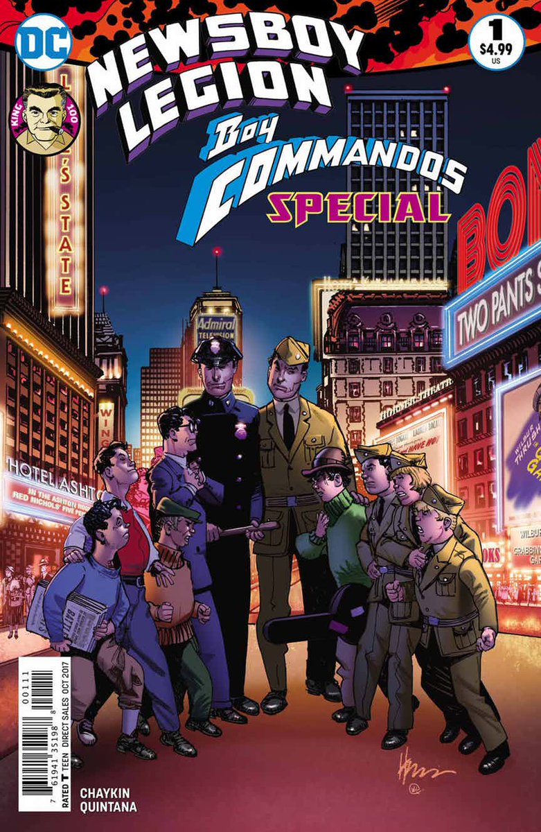 GeekoramaVE's tweet photo. Primer vistazo a The Newsboy Legion and The Boy Commandos Special #1 @DCComics https://t.co/PrxBKxnGIB