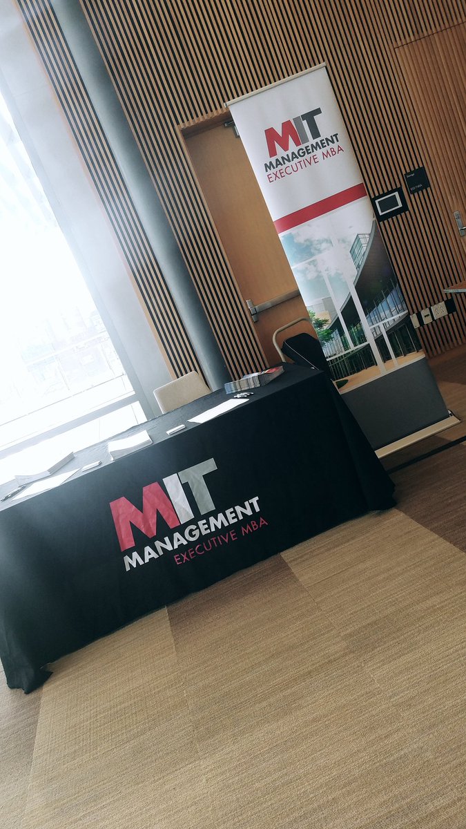 MIT_EMBA's tweet image. We're at #MIN101 thanks to @MITSloanExecEd and @MassInno.