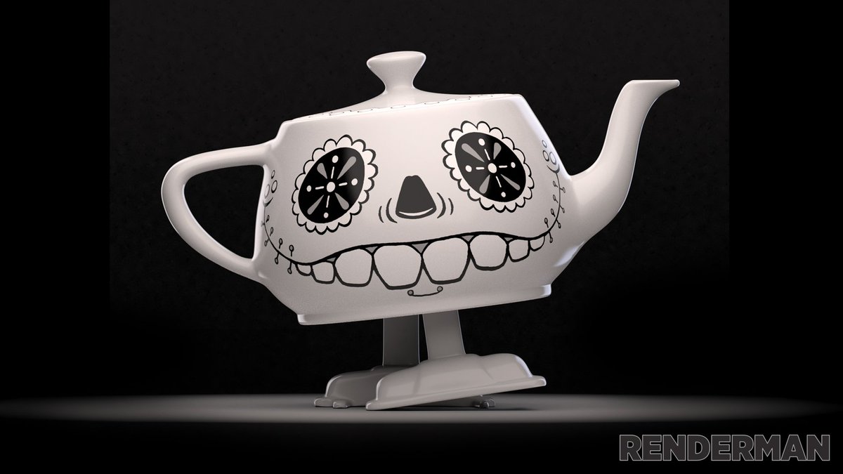 It's the first desktop background of the 2017 #RenderMan Walking