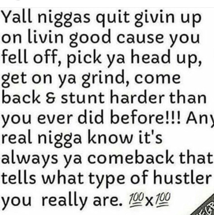 Long_LiveBF's tweet photo. Neva lose faith 🎯 its life ' u can get anything back 2 or 3 times but u only can get one chance at life so u do the math 🎯💯💯 https://t.co/Sb0wrD0Yrs