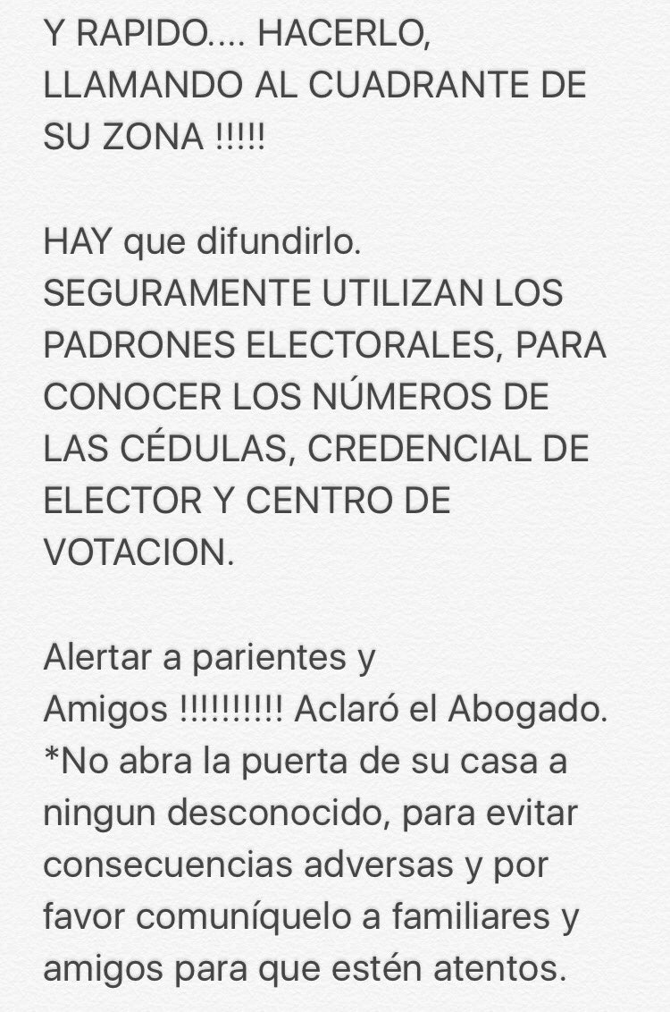 Por favor,ponlo:CUIDADO les  roban en su casa así...