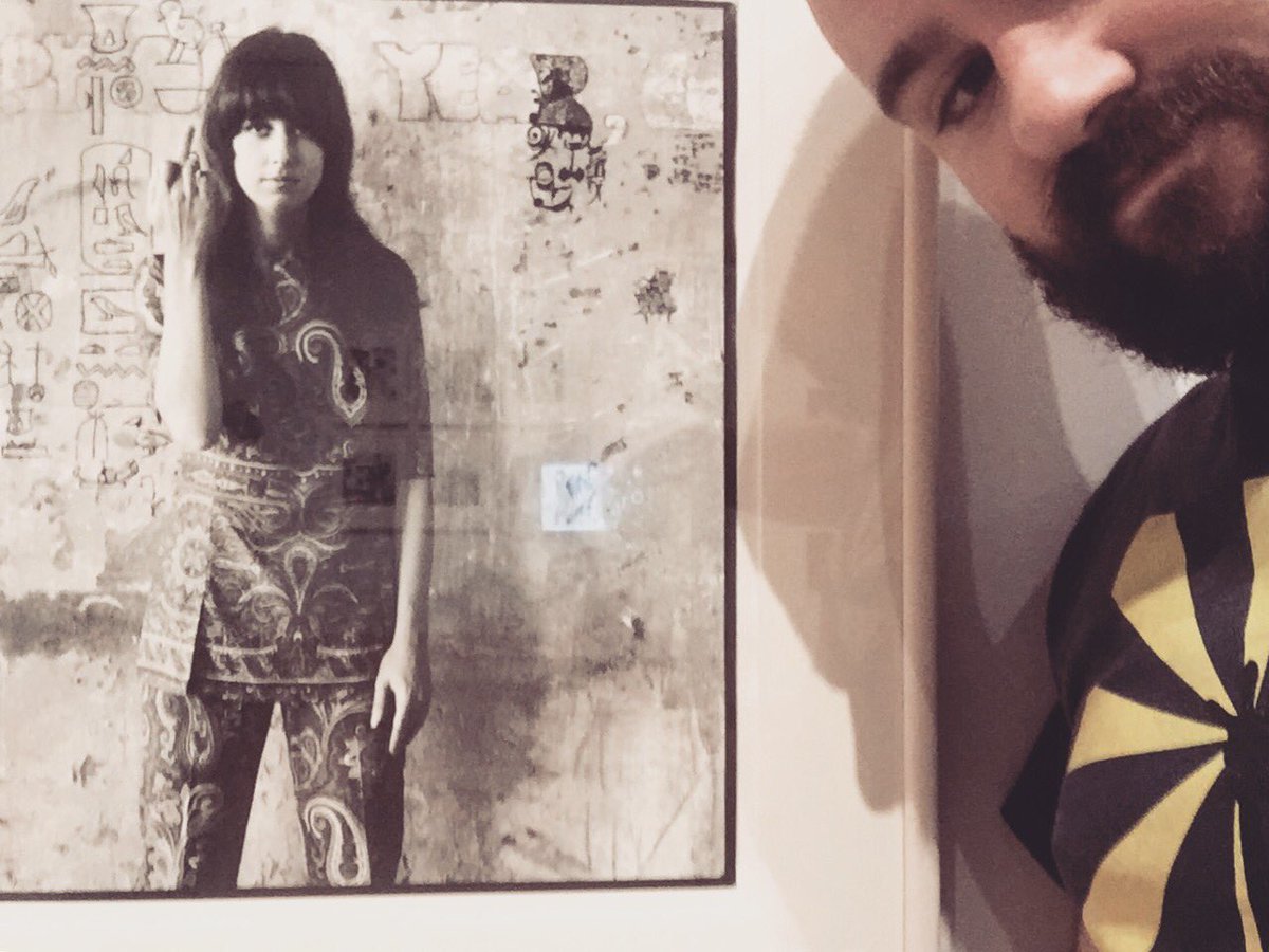 PerfectMark1's tweet image. Chilling with @GraceSlickFans at the "Summer of Love" exhibition at the @mfaboston 🎶👸🌸☮️🇺🇸