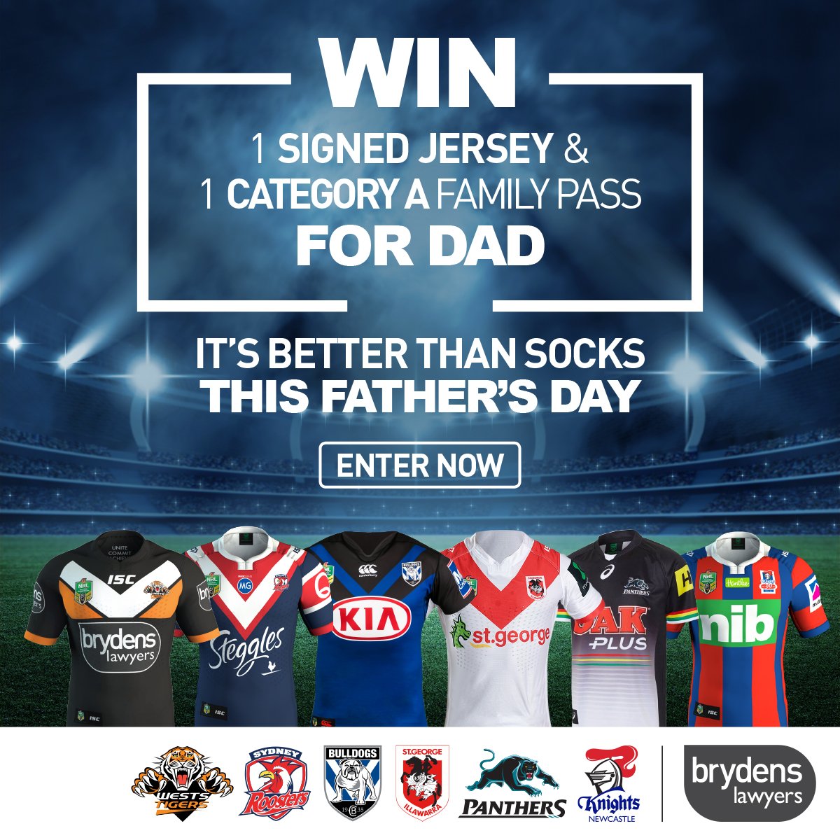 Give Dad something better than socks this Father's Day...Be the favourite child with help from <a href="/BrydensLawyers/">Brydens Lawyers</a> 

➡️  bit.ly/2wr5lpF