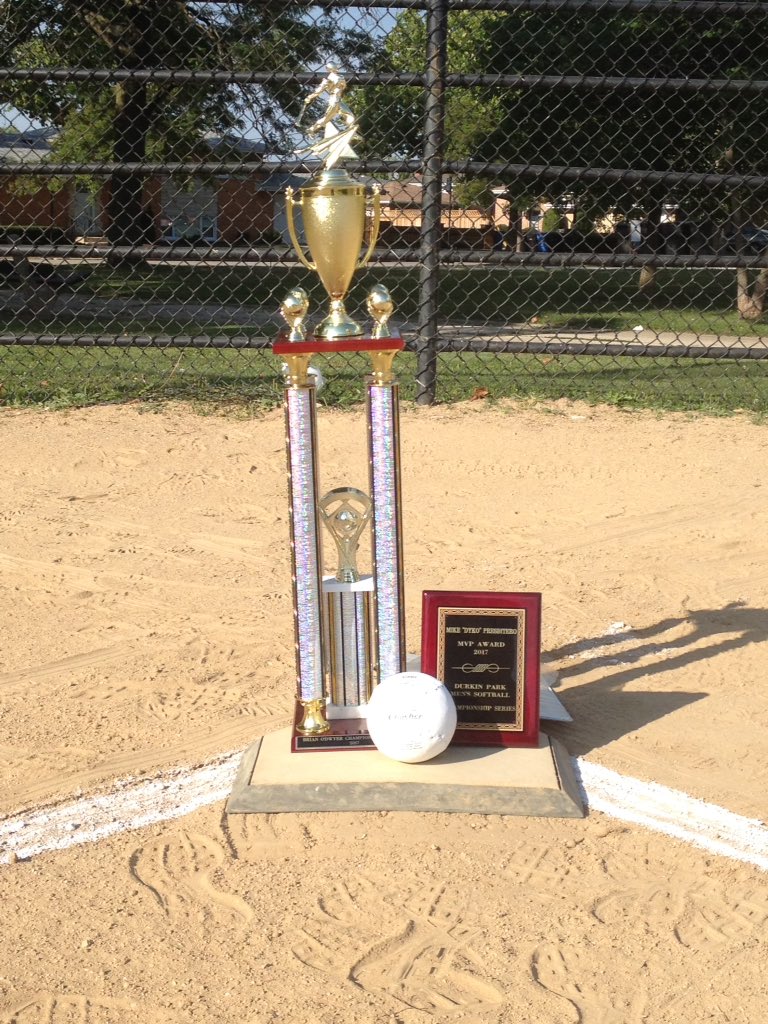 DurkinPark's tweet photo. Who's going to take home The Brian O'Dwyer Championship Trophy and The Dyko MVP Award tonight? First pitch is at 6:45. Splash vs Mint RD2 https://t.co/byrxiu8GzW