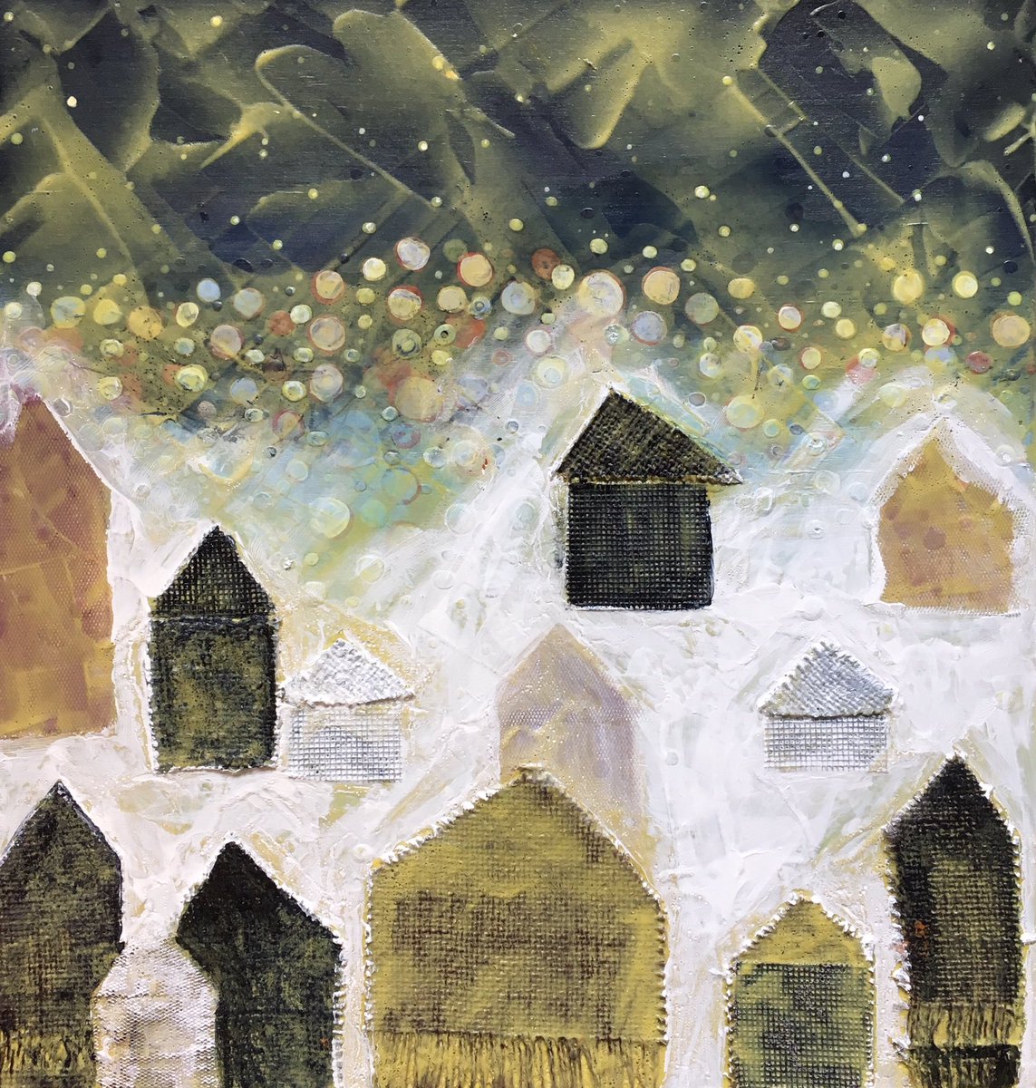 heatherbaumbach's tweet photo. New work from my "every house a home" series https://t.co/dGnFygljqP