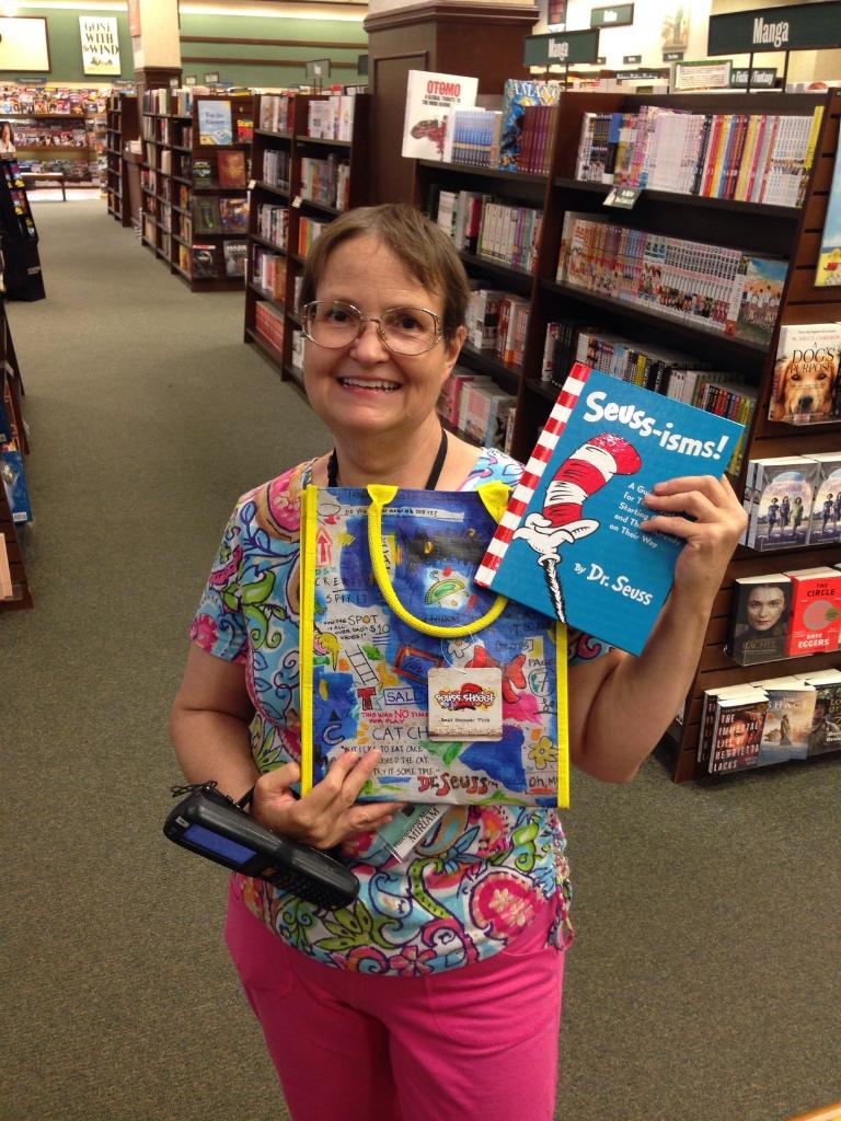 BNHighPoint's tweet photo. Miriam posing with a few favorites for National Book Lover's Day
#bnhighpoint #nationalbookloversday #readallthebooks https://t.co/YbbAriRJLS