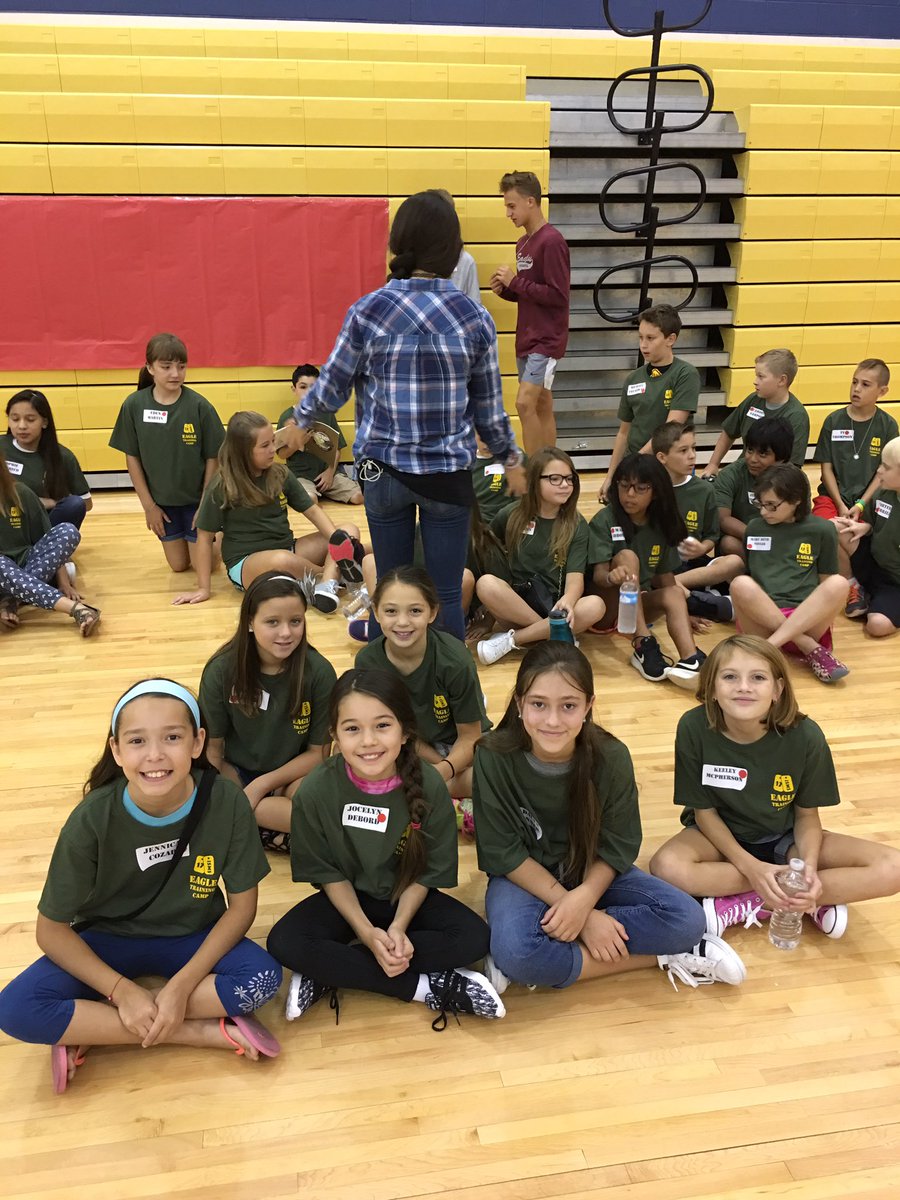 IndianSpringsMS's tweet photo. 5th Grade Eagle Training Camp #ISMSforce https://t.co/HpWVMUi4SE