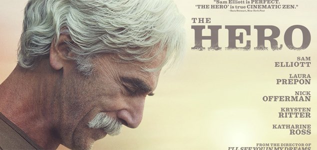 But. Tonight\s film is The Hero with Sam Elliott. Who\s birthday it was yesterday. Happy Birthday Sam. 