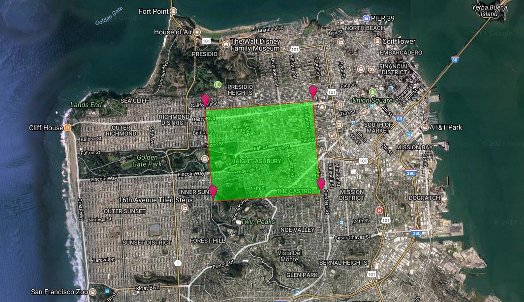 On any given day, there are ~ 500,000 cars in San Francisco. Here's how much land they take up when they're not moving.