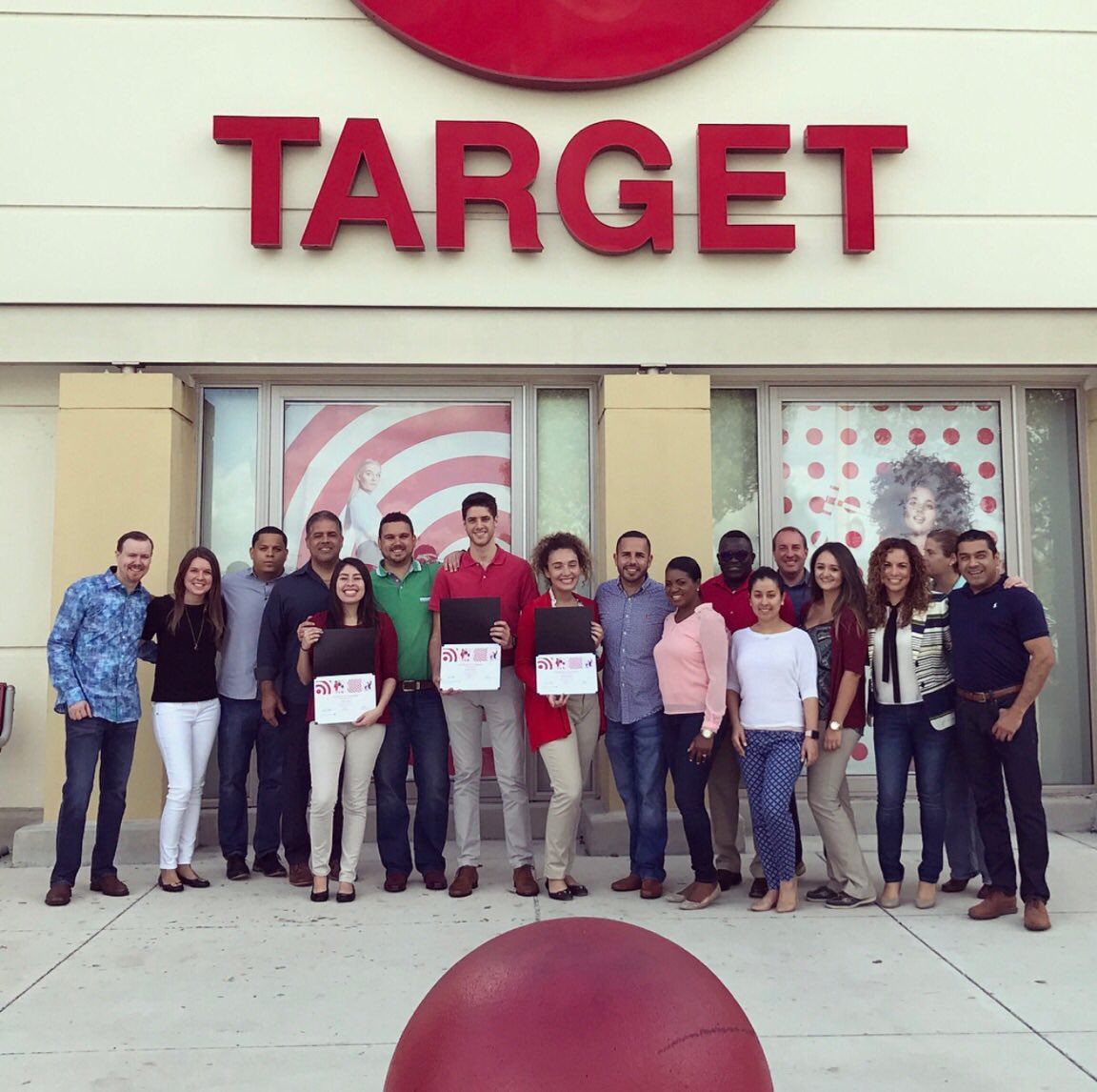 Joe Gosselin (@joeyg85) on Twitter photo Congrats D349 Miami Target Interns! So proud of your leadership this summer and excited for your return! <a href="/AnnickVinson/">Annick Vinson</a> <a href="/kristenkidwell1/">Kristen Kidwell</a> Congrats D349 Miami Target Interns! So proud of your leadership this summer and excited for your return! <a href="/AnnickVinson/">Annick Vinson</a> <a href="/kristenkidwell1/">Kristen Kidwell</a>