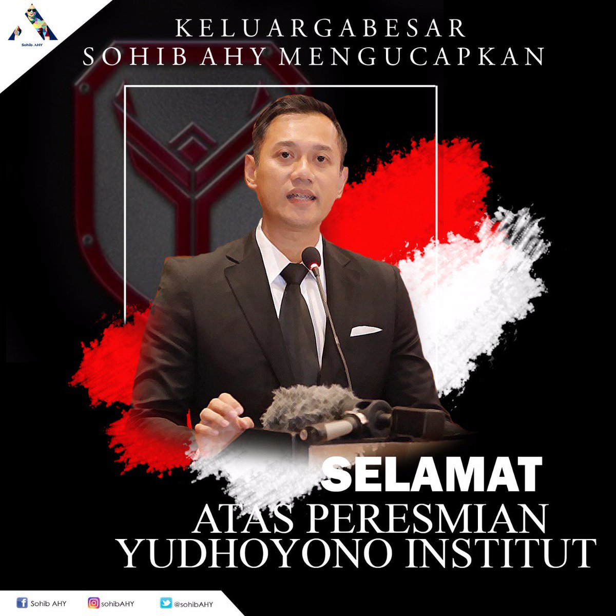 ucimucim's tweet photo. Slmt milad @agusyudhoyono Smg berkah dlm setiap langkah.Terus Berkhidmat kpd rkyt mengabdi pd ibu pertiwi. Slmt ats launchingnya #HBD39AHY https://t.co/czzXZBrioI