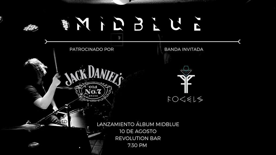 HeidySaku's tweet image. #EventoBomba

Esta noche @themidblue estrena su álbum debut en @revolution74 junto a la agrupación @FogelsBand.

Los esperamos.